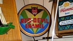 Vintage Signs - Red Devil enamel sign, OLD SIGNS