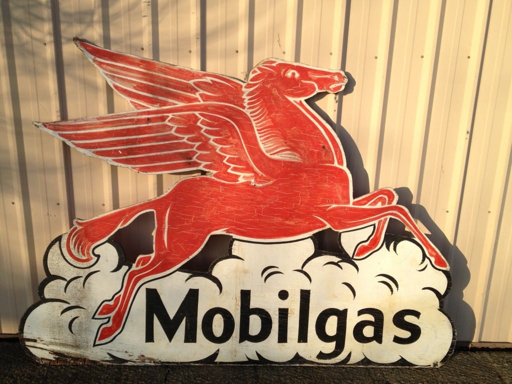 ( Old Gas & Oil Signs ) Mobilgas