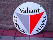 Old Gas & Oil Signs Valiant porcelain auto sign,vintage advertising signs