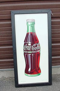 Collectible Signs ...Coca Cola Bottle sign