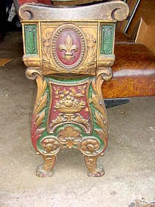 Collectible Signs Theater Seat Signed by Heywood Wakefield
