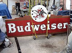 Porcelain Neon Signs Budweiser porcelain neon sign,neon signs for sale