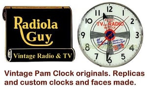 Vintage Neon Clocks Radiola Guy