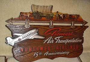 " Vintage Signs " Old Northwest airlines sign