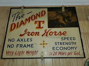 Diamond T Iron Horse Vintage Signs