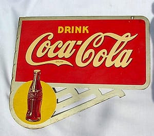 Collectible Signs ...Flange sign for Coca Cola