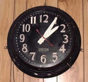hanseen clock , Vintage Advertising Neon Clocks