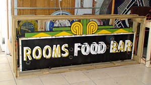 Vintage Bar sign food rooms porcelain neon, Old Unique Advertising Signs , Vintage advertising signs